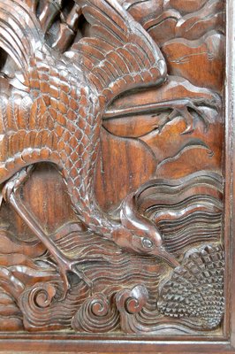 Antique Asian Cabinet in Carved Wood, 1880-XNH-1816669