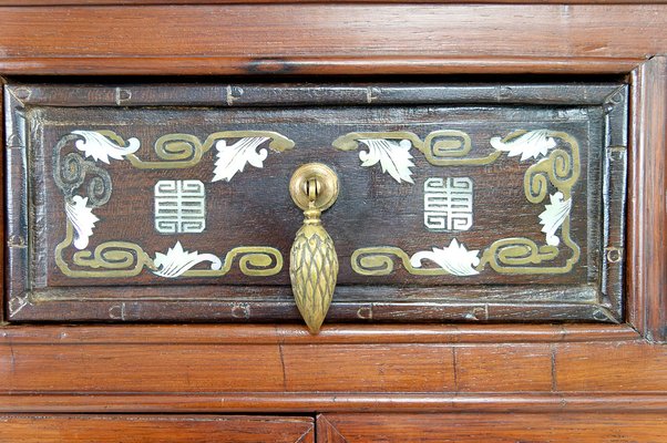 Antique Asian Cabinet in Carved Wood, 1880-XNH-1816669