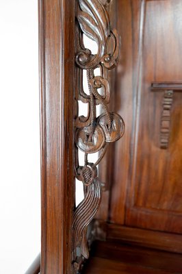 Antique Asian Cabinet in Carved Wood, 1880-XNH-1816669