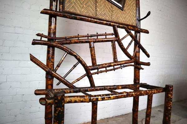 Antique Bamboo Hall Stand-PMI-1370975