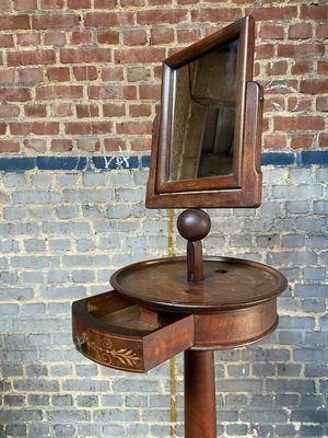 Antique Barber Mirror Stand-DWL-1347163