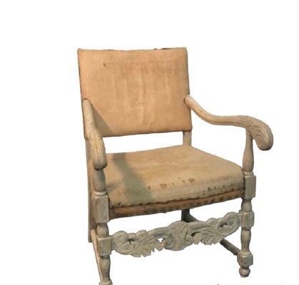 Antique Baroque Armchair-VAY-777201