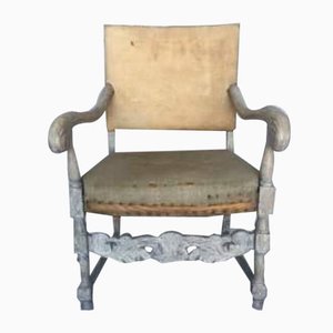 Antique Baroque Armchair-VAY-777201