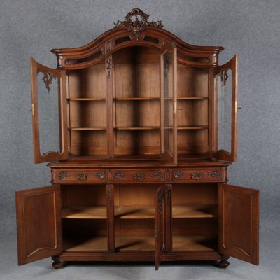 Antique Baroque Buffet Top Display Case, 19th Century-DXD-1148232