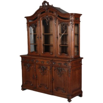 Antique Baroque Buffet Top Display Case, 19th Century-DXD-1148232