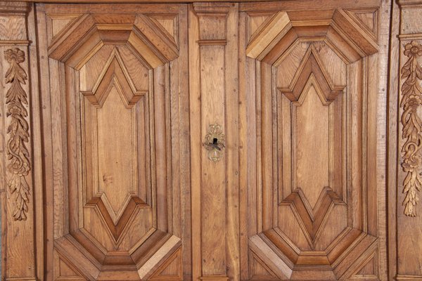 Antique Baroque Cabinet in Oak, 1700-DXD-1789381