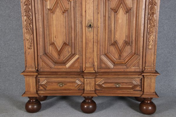 Antique Baroque Cabinet in Oak, 1700-DXD-1789381