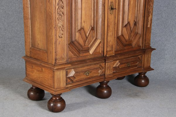 Antique Baroque Cabinet in Oak, 1700-DXD-1789381