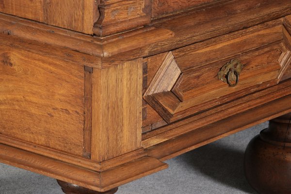 Antique Baroque Cabinet in Oak, 1700-DXD-1789381