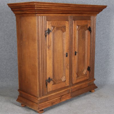 Antique Baroque Cabinet in Oak, 1770-DXD-1789392