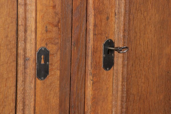 Antique Baroque Cabinet in Oak, 1770-DXD-1789392