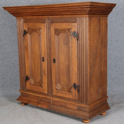 Antique Baroque Cabinet in Oak, 1770-DXD-1789392