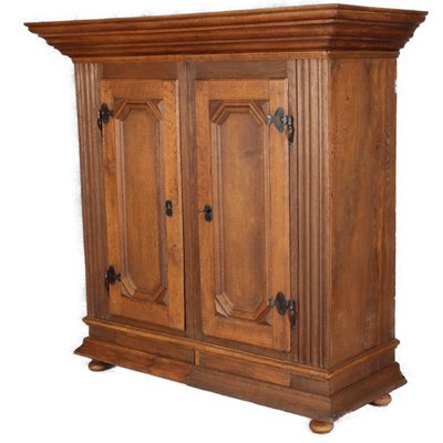 Antique Baroque Cabinet in Oak, 1770-DXD-1789392