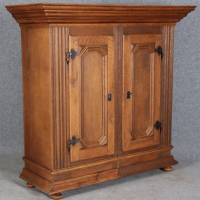 Antique Baroque Cabinet in Oak, 1770-DXD-1789392