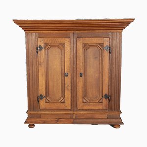 Antique Baroque Cabinet in Oak, 1770-DXD-1789392