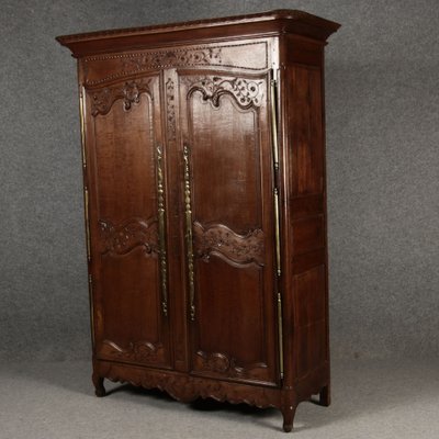 Antique Baroque Cabinet in Oak, 1820-DXD-1750241