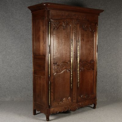 Antique Baroque Cabinet in Oak, 1820-DXD-1750241