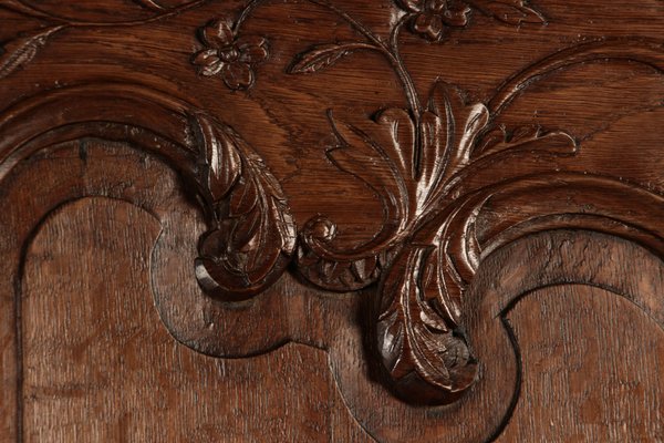 Antique Baroque Cabinet in Oak, 1820-DXD-1750241