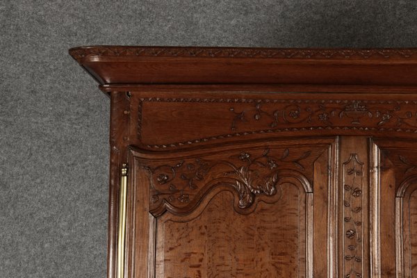 Antique Baroque Cabinet in Oak, 1820-DXD-1750241