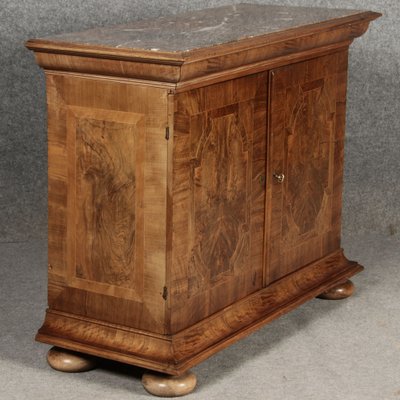 Antique Baroque Cabinet in Walnut, 1740s-DXD-1790266