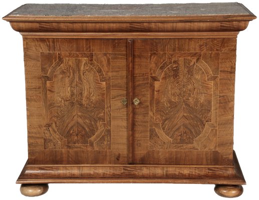 Antique Baroque Cabinet in Walnut, 1740s-DXD-1790266