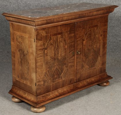 Antique Baroque Cabinet in Walnut, 1740s-DXD-1790266