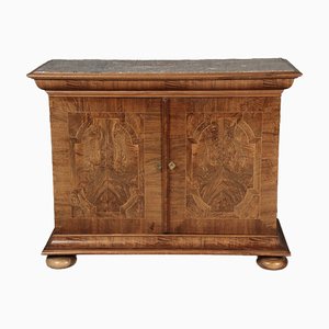 Antique Baroque Cabinet in Walnut, 1740s-DXD-1790266