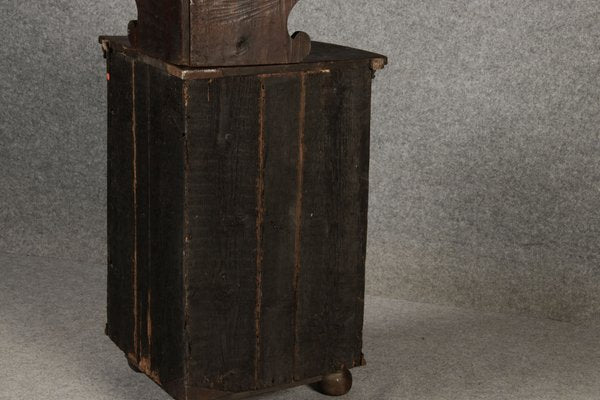 Antique Baroque Corner Cabinet in Walnut, 1800-DXD-1750251