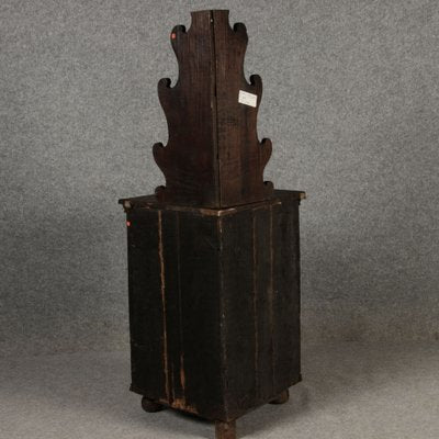 Antique Baroque Corner Cabinet in Walnut, 1800-DXD-1750251