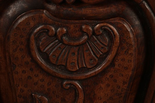 Antique Baroque Corner Cabinet in Walnut, 1800-DXD-1750251