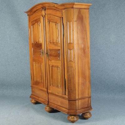 Antique Baroque Lake Constance Cabinet in Walnut, 18th Century-DXD-1789924