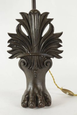 Antique Bathtub Lion's Claw Foot Changed into a Lamp-WFS-744763