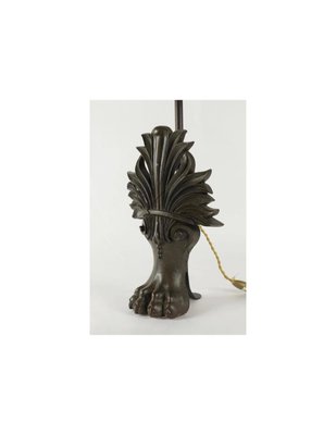 Antique Bathtub Lions Claw Foot Changed into a Lamp, 19th Century-WFS-997262