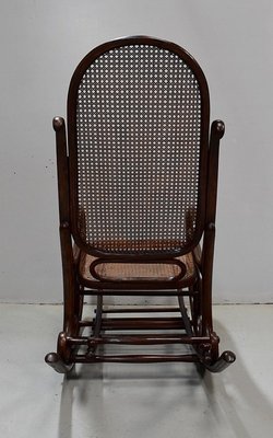 Antique Beech Rocking Chair, 1900s-RVK-587565