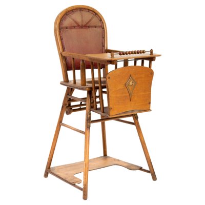 Antique Beechwood Children's Chair, 1910s-ABO-1440477