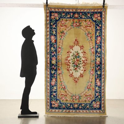 Antique Beijing Rug in Cotton & Wool-VMM-2023834