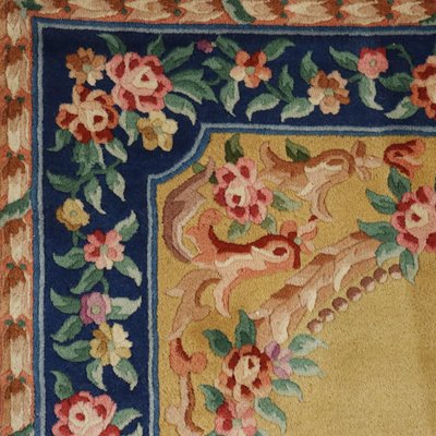 Antique Beijing Rug in Cotton & Wool-VMM-2023834