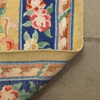 Antique Beijing Rug in Cotton & Wool-VMM-2023834