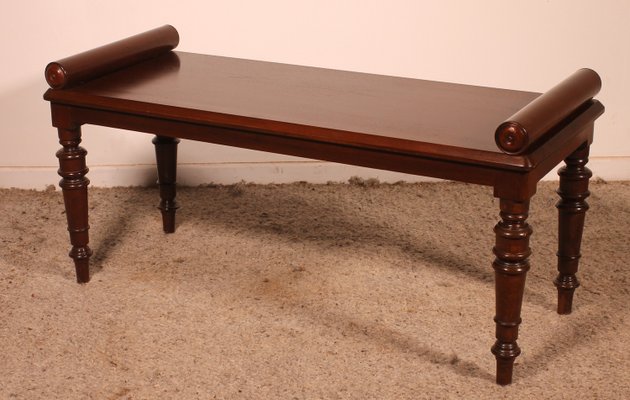 Antique Bench in Massis Mahogany-HPU-2033438