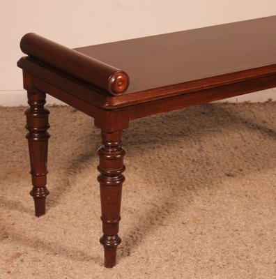 Antique Bench in Massis Mahogany-HPU-2033438