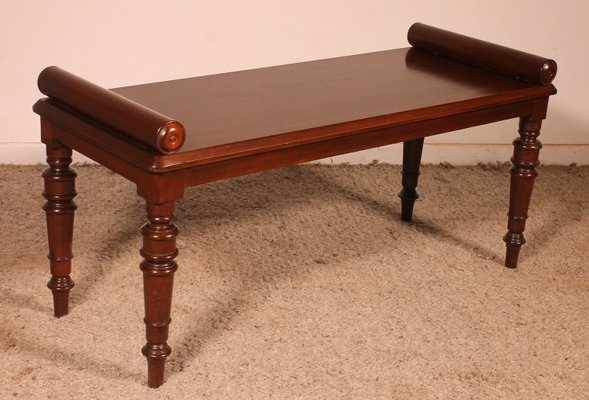 Antique Bench in Massis Mahogany-HPU-2033438