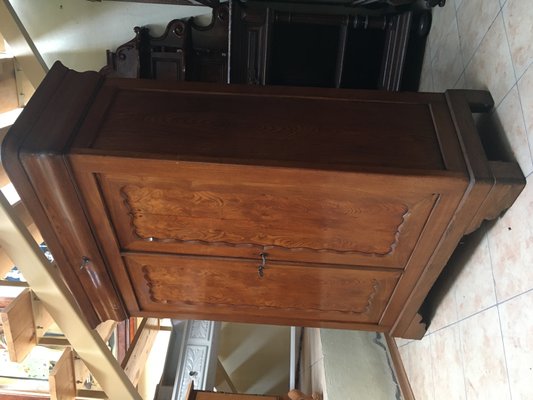 Antique Biedermeier Cabinet-WQQ-585829