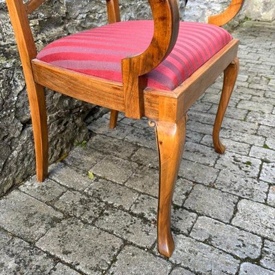 Antique Biedermeier Chair in Walnut-ALF-2024421