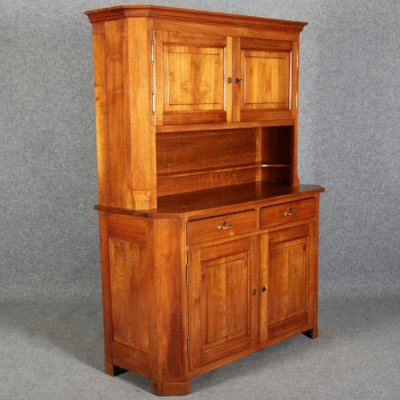 Antique Biedermeier Cherry Buffet, 19th Century-DXD-1148274