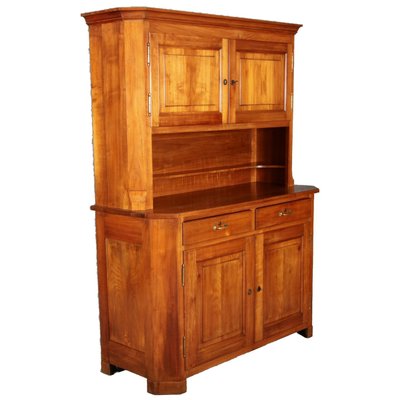 Antique Biedermeier Cherry Buffet, 19th Century-DXD-1148274