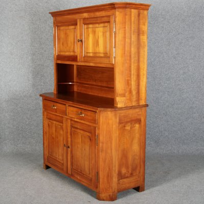 Antique Biedermeier Cherry Buffet, 19th Century-DXD-1148274