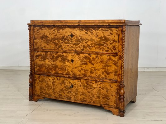 Antique Biedermeier Chest of Drawers-LIL-2028762