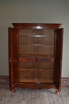 Antique Biedermeier Mahagony Cabinet, 1880s-GTG-1818062