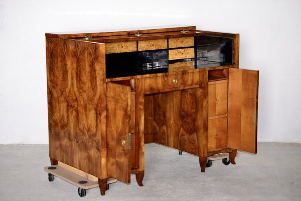 Antique Biedermeier Secretary, 1860s-KGI-1794500