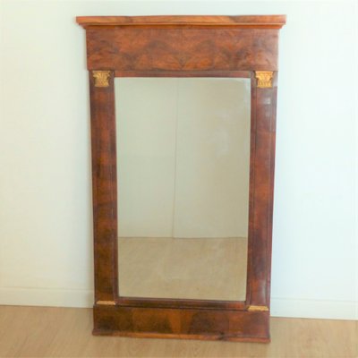 Antique Biedermeier Wall Mirror-WK-1007937